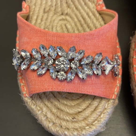 New in Box 💕 KAARI blue Washed Coral Espadrilles Shoes 💕 Sz. 9.5 Retail $70 - Picture 2 of 4